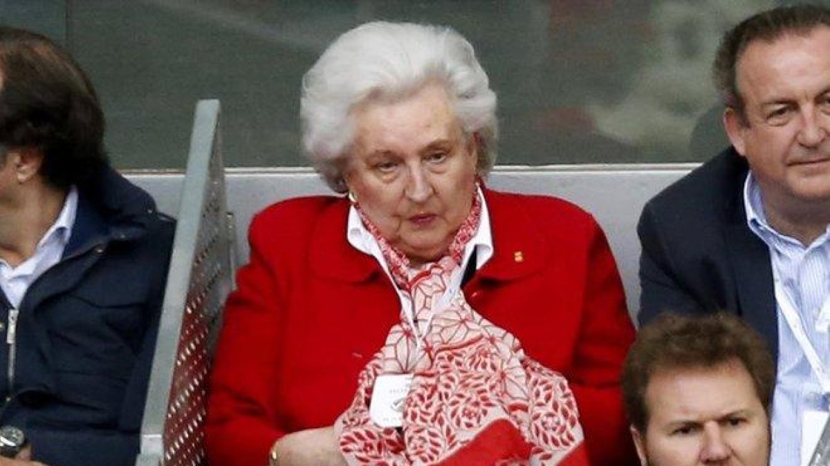 La infanta Pilar de Borbón, el pasado mayo.-