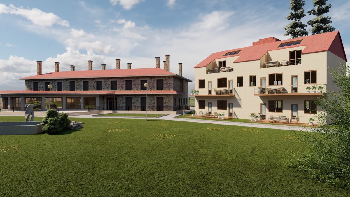 Infografía de cómo quedará la residencia