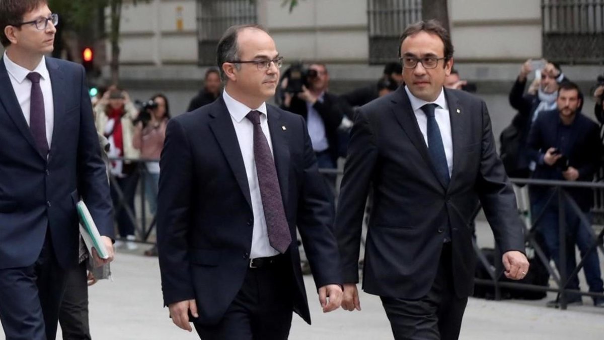 Rull y Turull, en la Audiencia Nacional-EL PERIÓDICO