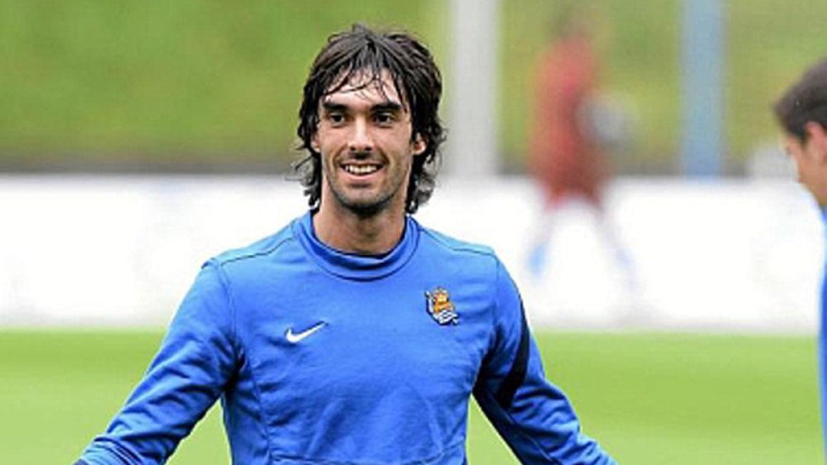 Carlos Martínez en su estapa con la Real Sociedad.-