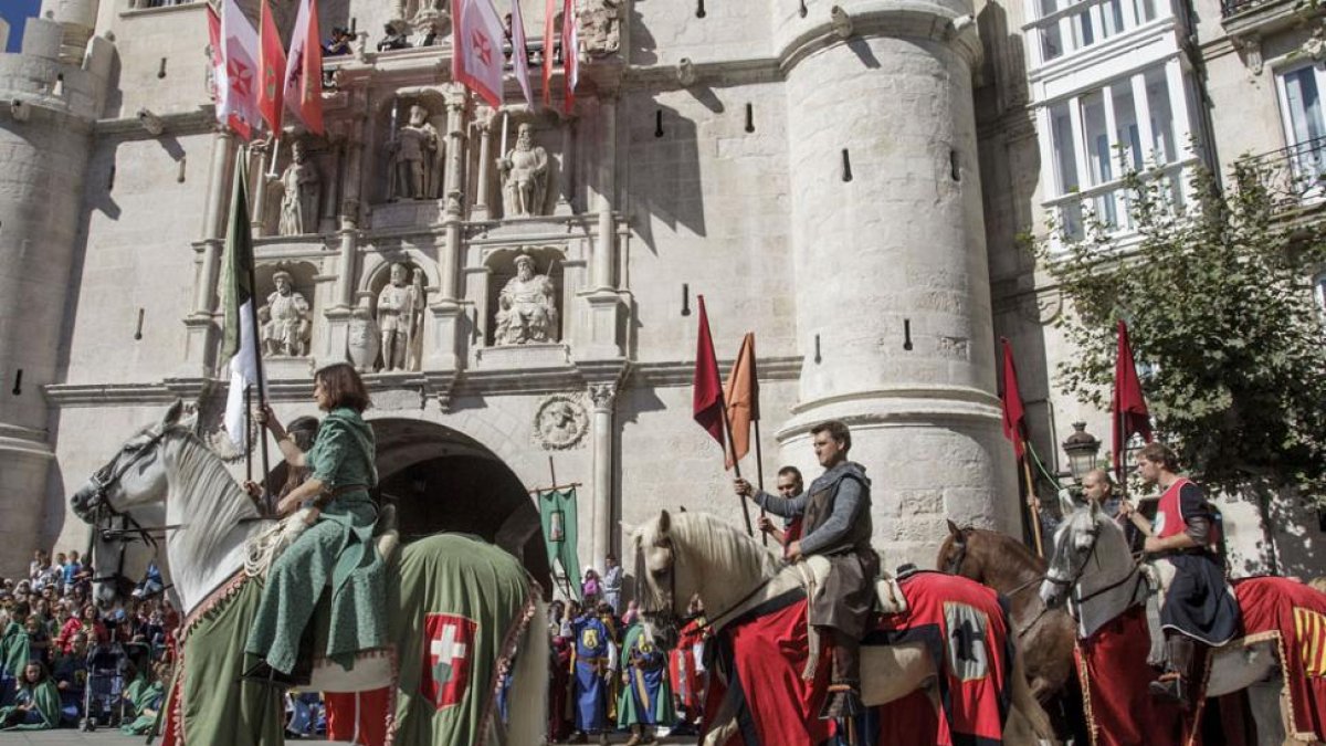 Imagen del desfile del Fin de Semana Cidiano.-SANTI OTERO