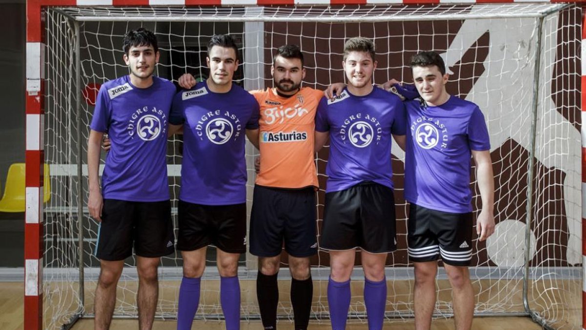 El Chigre Astur perdió en los octavos de final de la Copa contra el Carnicería Santamaría Zoe Trade.-SANTI OTERO