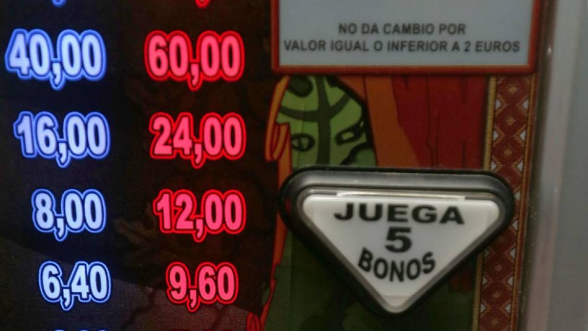 Los ingresos por juego y máquinas tragaperras cayeron 600.000 euros.-RAÚL G. OCHOA