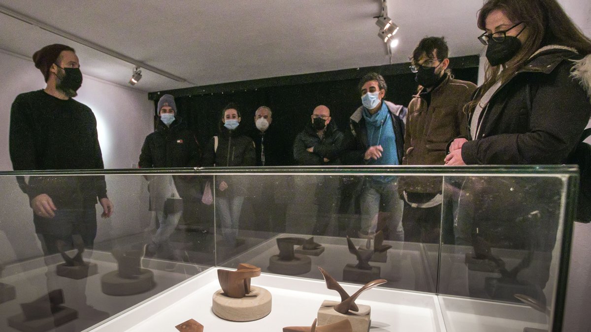 La exposición se podrá ver en Espacio Tangente hasta el próximo 9 de febrero. TOMAS ALONSO