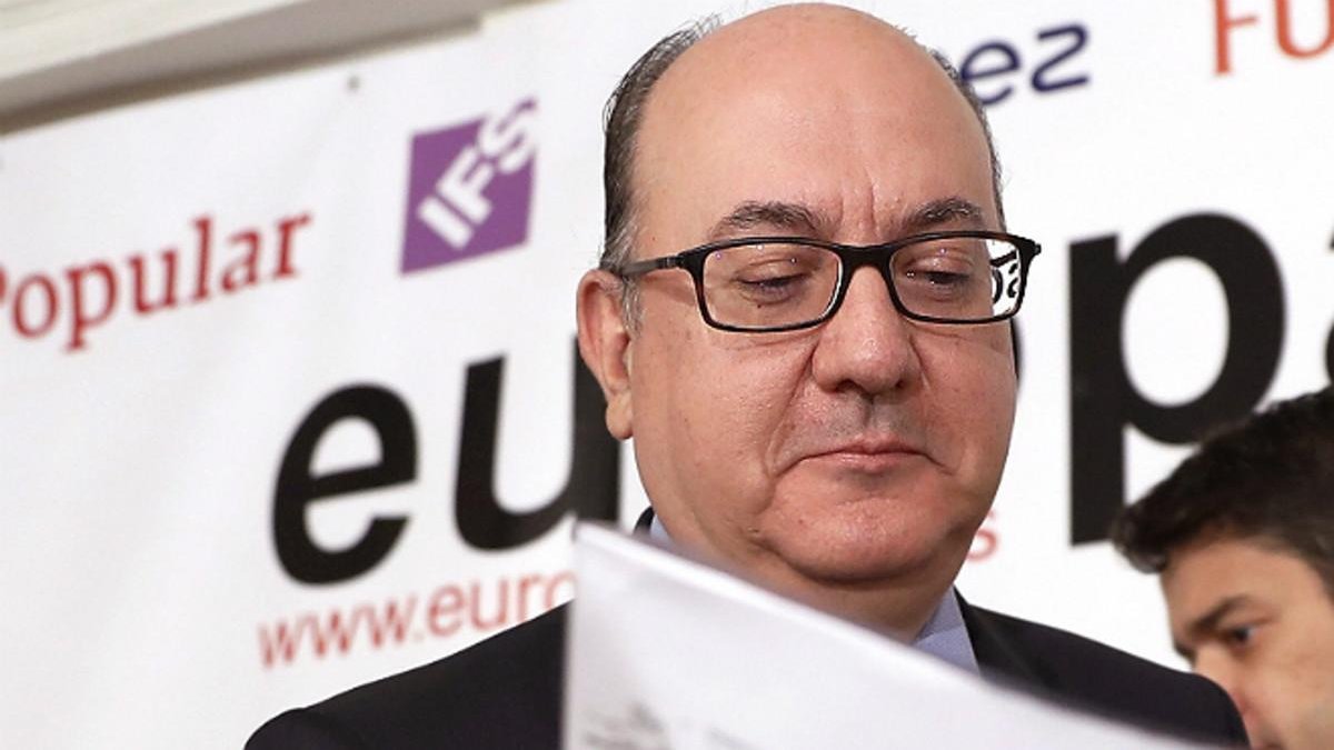 l presidente de la Asociación Española de Banca (AEB), José María Roldán.-SERGIO BARRENCHEA