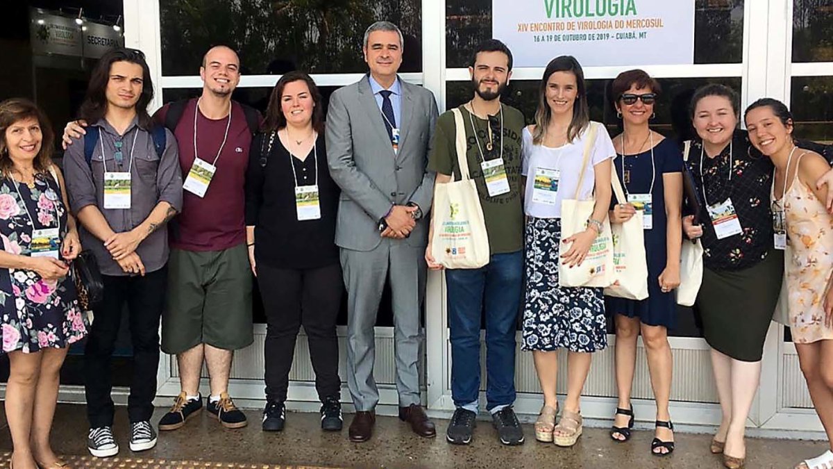 Imagen del grupo de ‘Microbiología Una Salud’ de la Universidad de Burgos. ECB