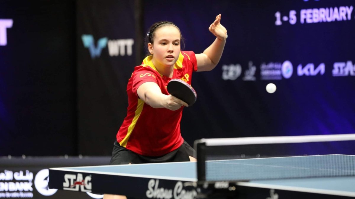 María Berzosa en su competición celebrada en Rades (Túnez). UBU RM TERAN