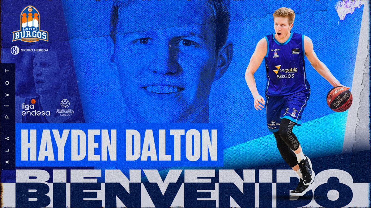 Hayden Dalton ficha por el Hereda San Pablo Burgos. ECB