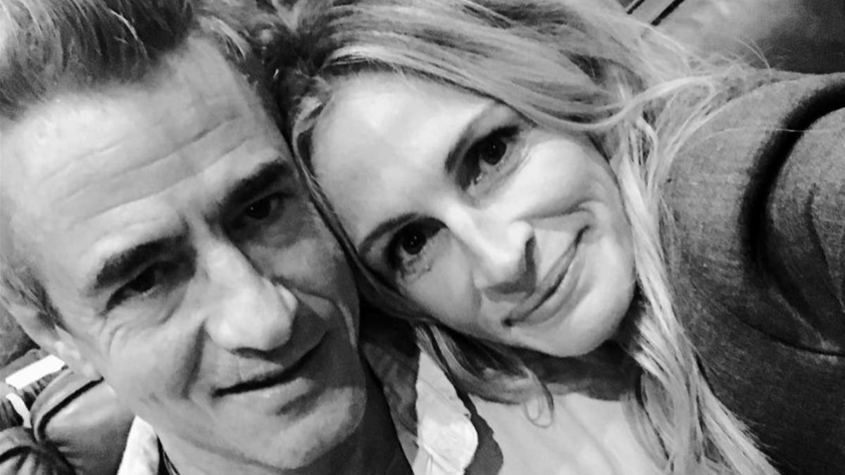 Dermot Mulroney y Julia Roberts, en una foto colgada por la actriz en su cuenta de Instagram.-INSTAGRAM