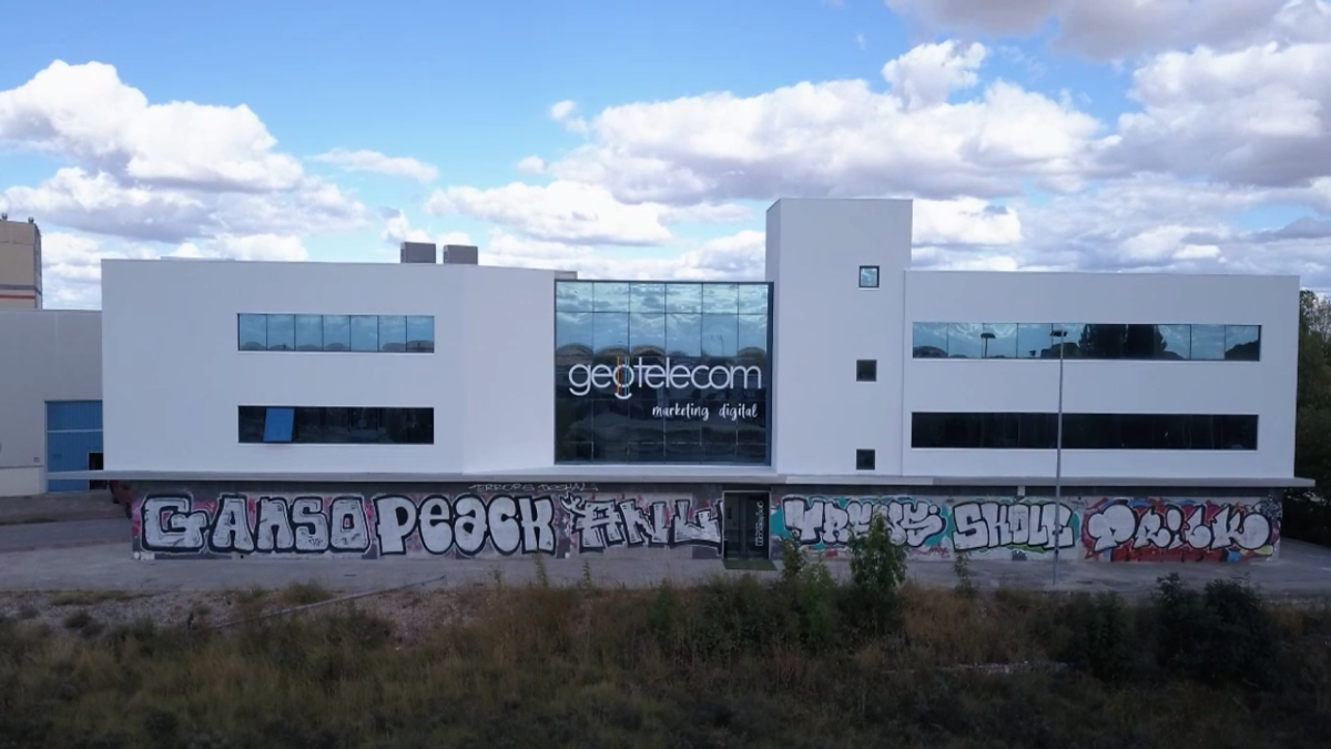 Instalaciones de la empresa de comercio digital Geotelecom en el polígono Monte de la Abadesa de Burgos. ECB