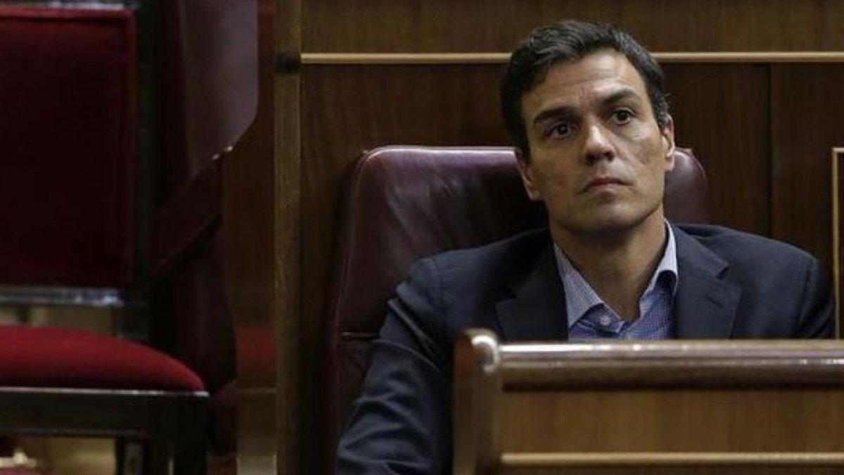 Pedro Sánchez, ayer.-EFE