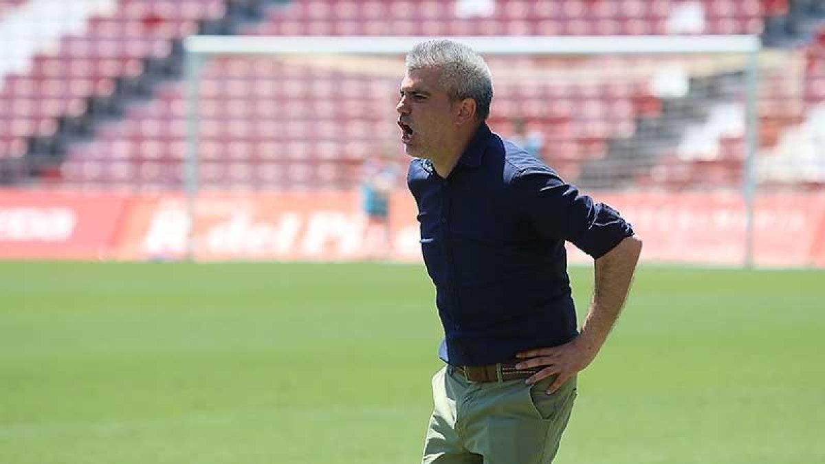 De los Mozos, durante un partido-Rafael González