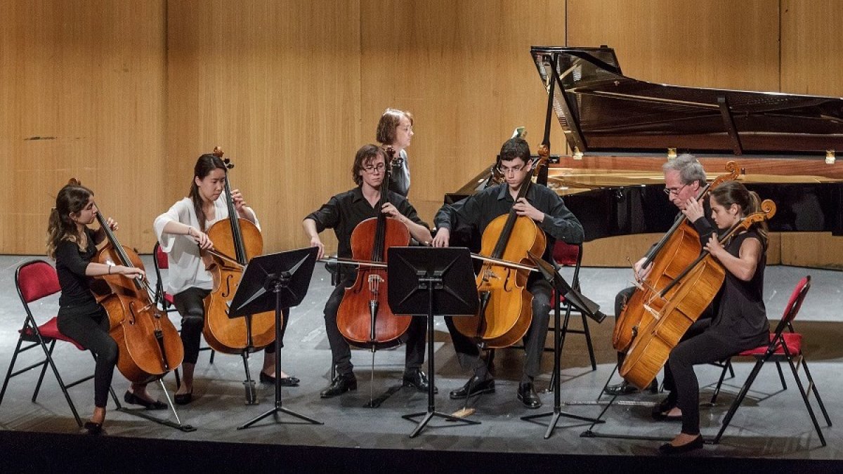 Concierto del Burgos International Music Festival antes de la pandemia. SANTI OTERO