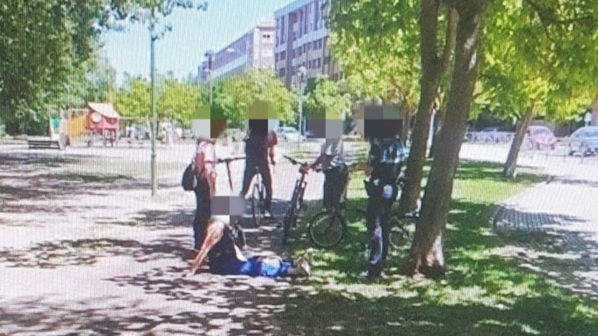Imagen del accidente en la calle Juan de Padilla, POLICÍA LOCAL