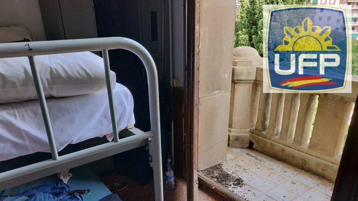 Estado del cuartel del Bruc.-UFP