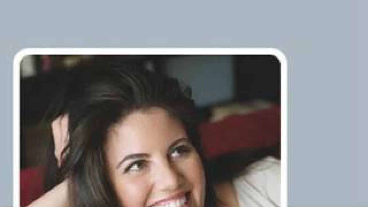 Imágen del perfil de Mónica Lewinsky.-Foto: TWITTER