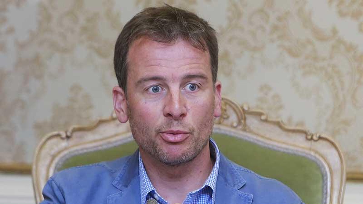 El portavoz de la Diputación, Borja Suárez, en una imagen de archivo.-RAÚL G. OCHOA