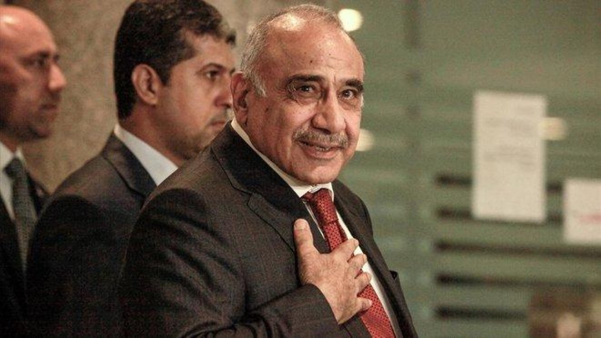 El dimitido primer ministro iraquí, Adel Abdul Mahdi, en una imagen de archivo.-AMEER AL MOHAMMEDAW (DPA)