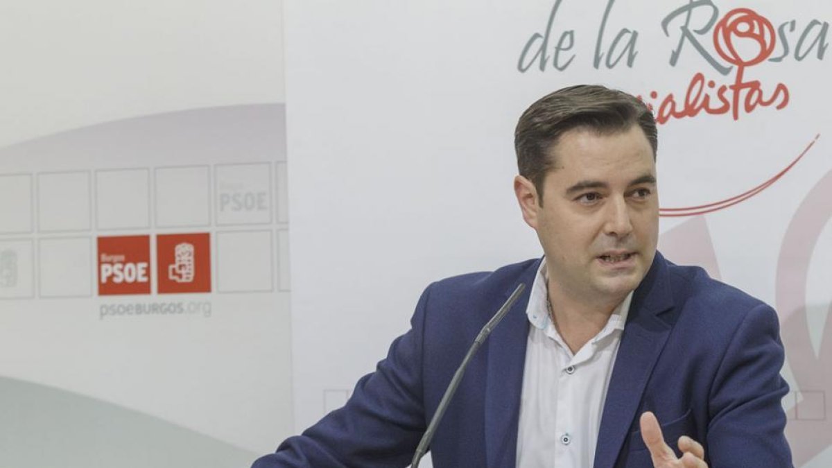 El portavoz municipal del PSOE, Daniel de la Rosa, en una imagen de archivo-Santi Otero