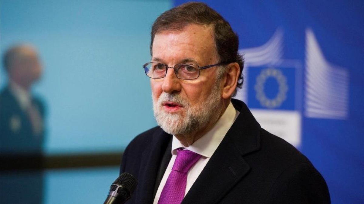 Mariano Rajoy, antes de la conferencia sobre el Sahel.-HORST WAGNER