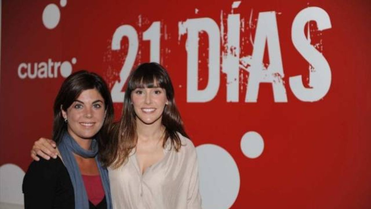 Samanta Villar y Adela Úcar, expresentadoras del programa de Cuatro '21 días'.-Foto: MEDIASET