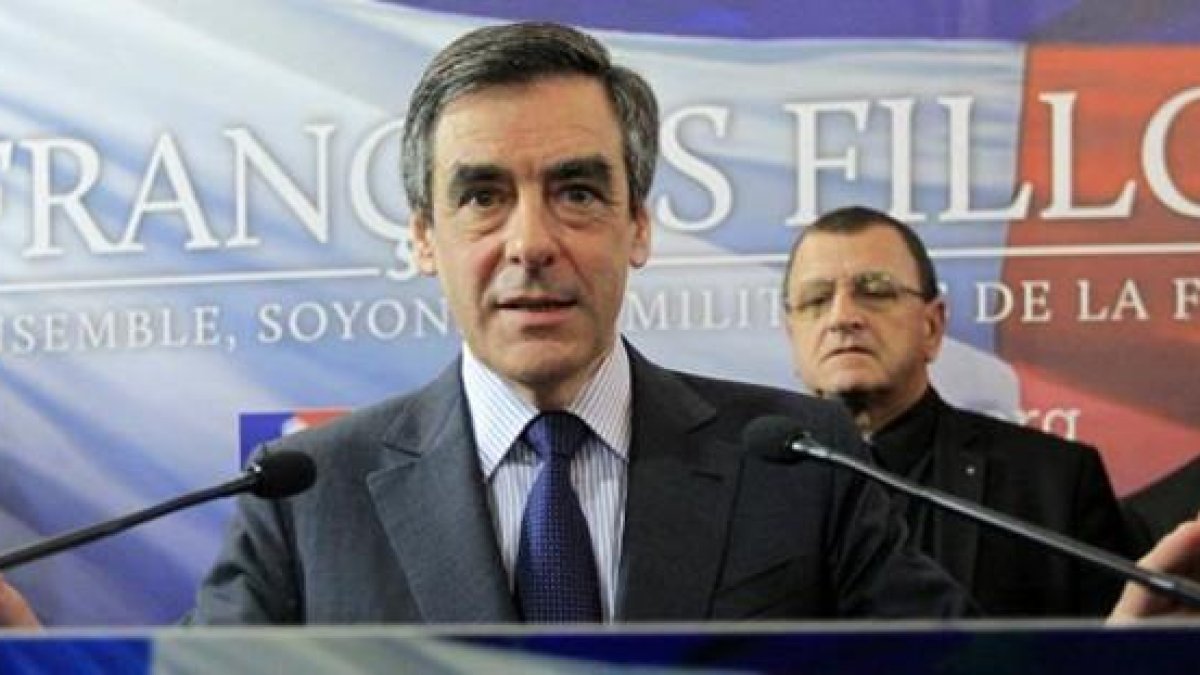 François Fillon, en una rueda de prensa.-REUTERS / GONZALO FUENTES