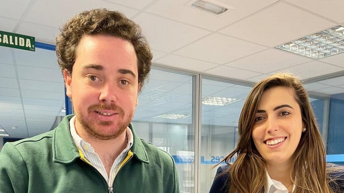 Andrea Ballesteros, nueva presidenta de NNGG en Castilla y León. ECB