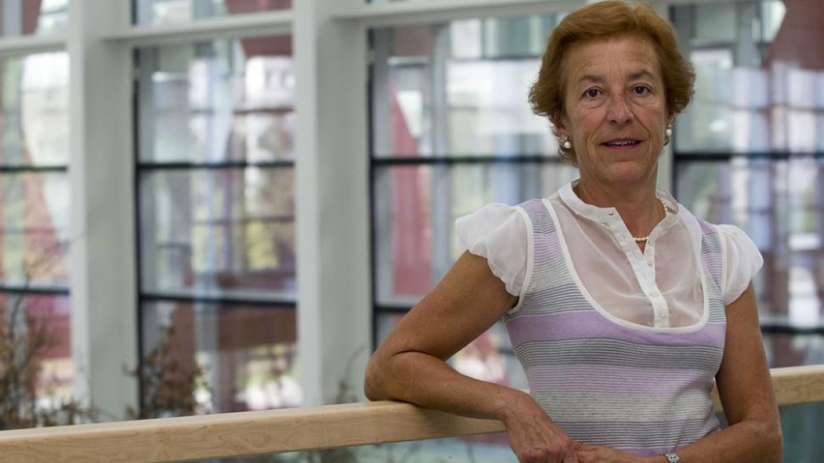 Aurora Martín desenterró los restos del primer europeo en el estrato que hoy lleva su nombre del yacimiento Trinchera Dolina, en julio de 1994.-R. OCHOA