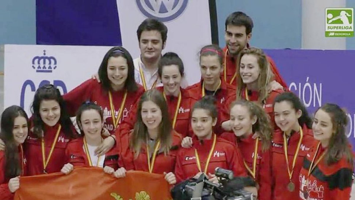Las promesas burgalesas finalizan en tercera posición el prestigioso torneo nacional celebrado en Tenerife.-ECB