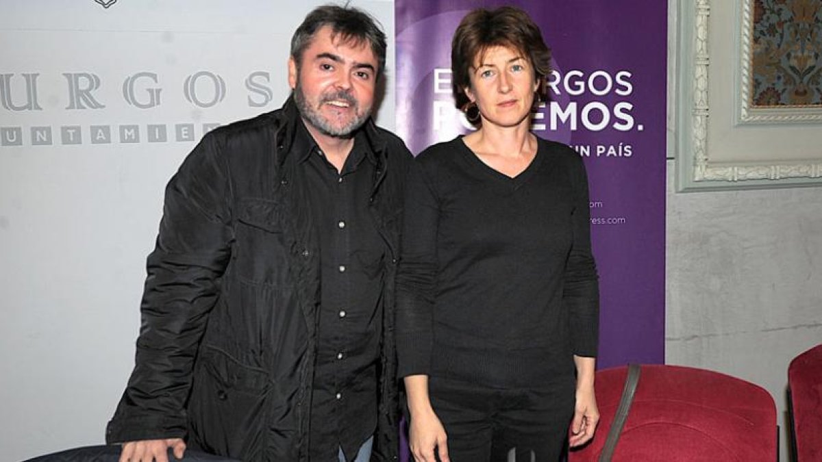 Ignacio Lacámara y Céline Martín.-ISRAEL L. MURILLO