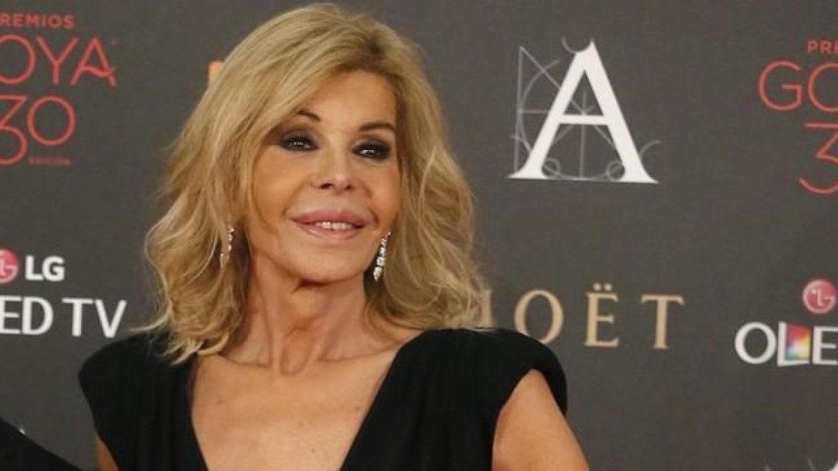 Bibiana Fernández, en la gala de los Goya del pasado domingo.-EFE / JUANJO MARTÍN