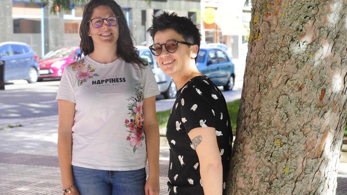 Bea Barbero (izq) y Laura Dall’Omo crearon esta asociación en 2017-I. L. M.