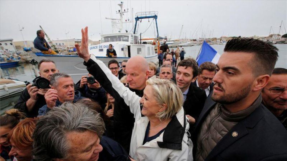 La candidata de la extrema derecha a la Presidencia de Francia, Marine Le Pen.-REUTERS