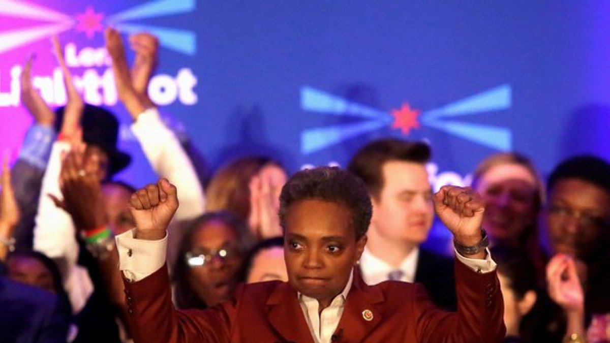 Lori Lightfoot, nueva alcaldesa de Chicago.-