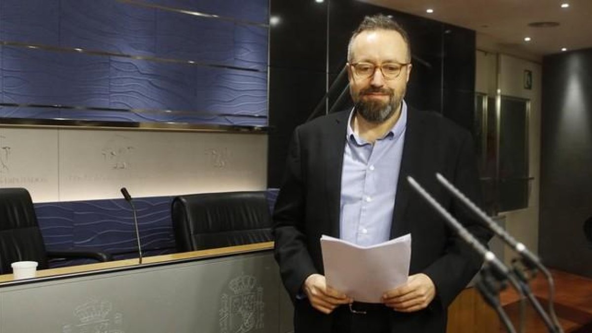 Juan Carlos Girauta, portavoz de Ciudadanos en el Congreso.-AGUSTÍN CATALÁN