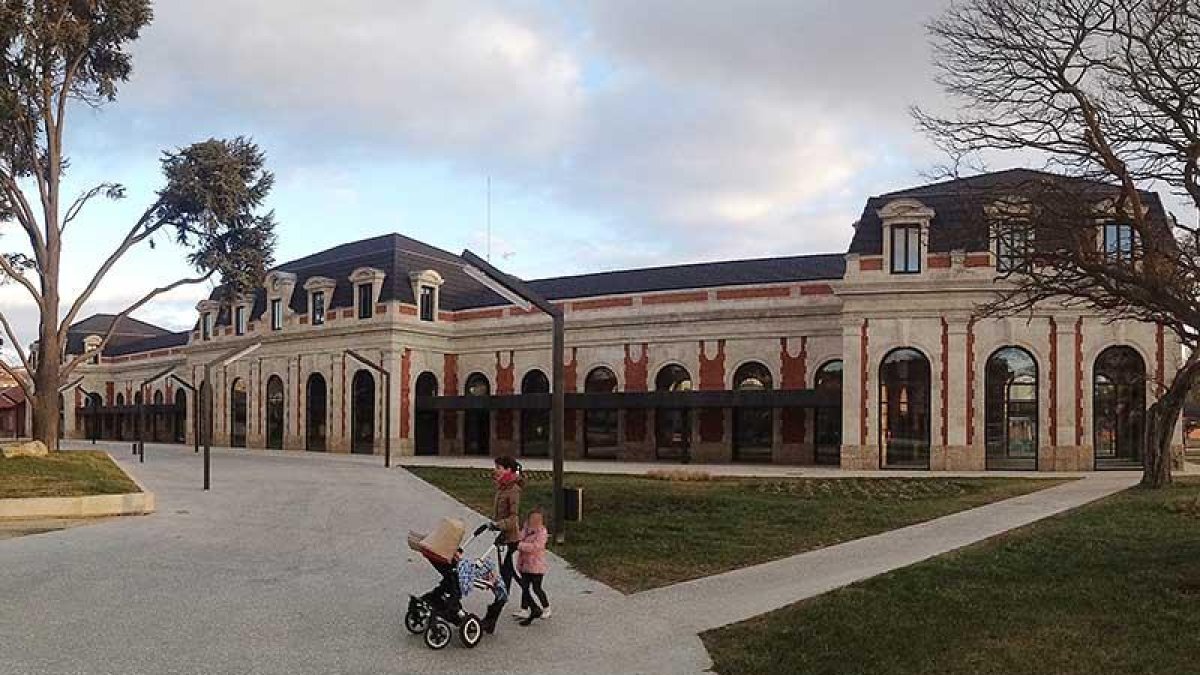 Imagen de la vieja estación tras su remodelación.-ISRAEL L. MURILLO