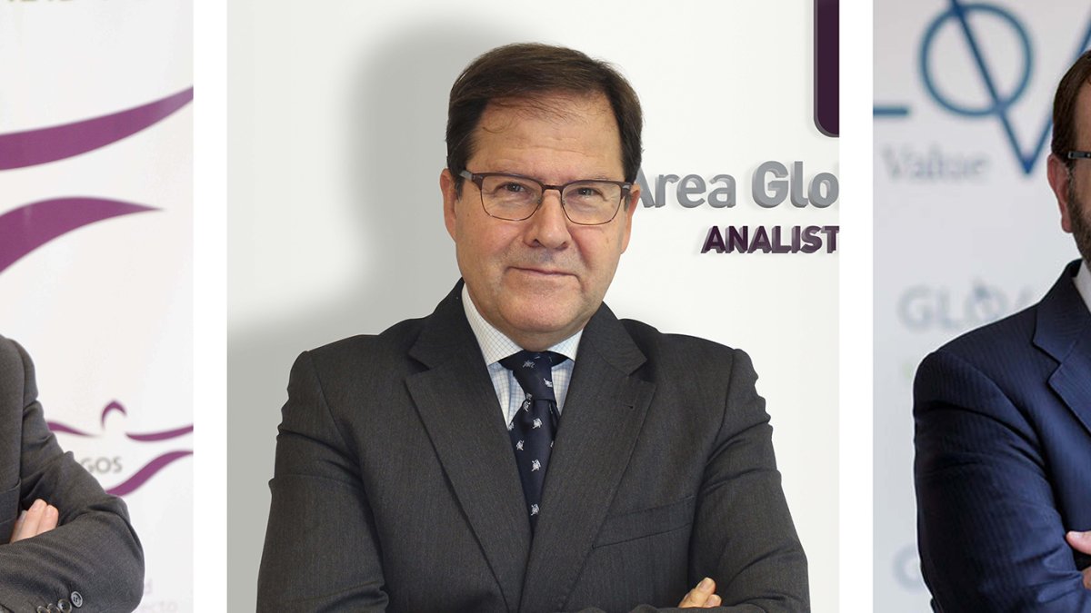 Andrés Carretón, Salvador de Foronda y Roberto Rey. ECB