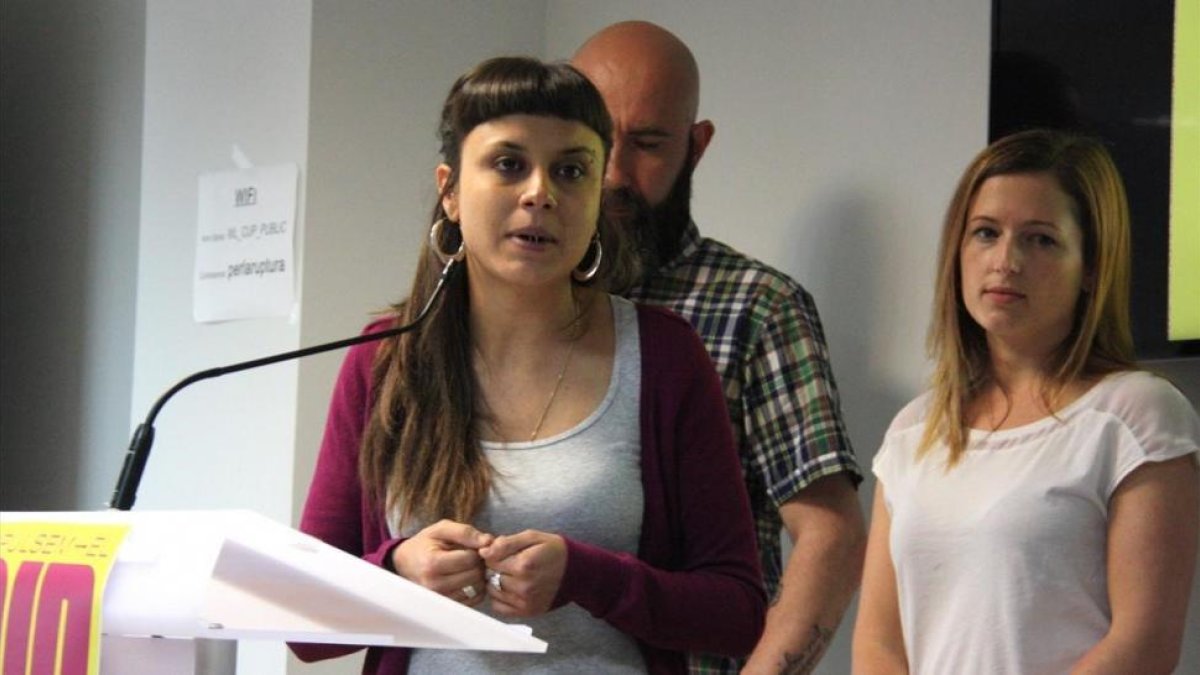 La diputada de la CUP, Marta Rovira.-/ PERIODICO
