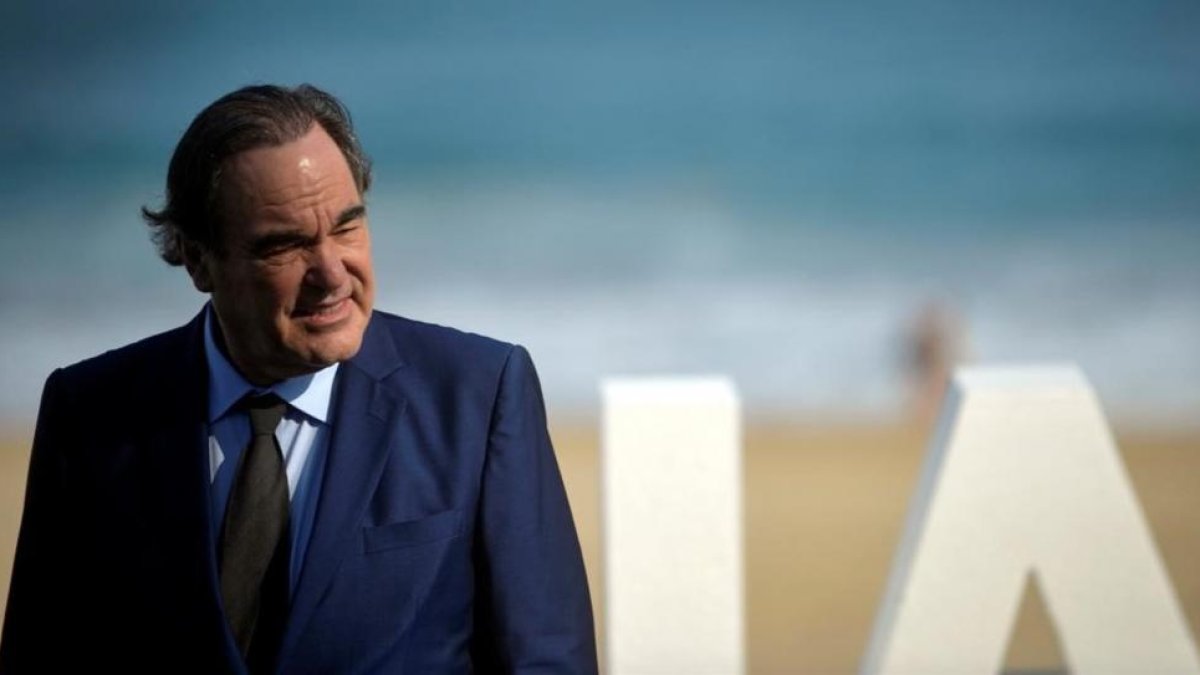 Oliver Stone en San Sebastián.-VINCENT WEST / REUTERS