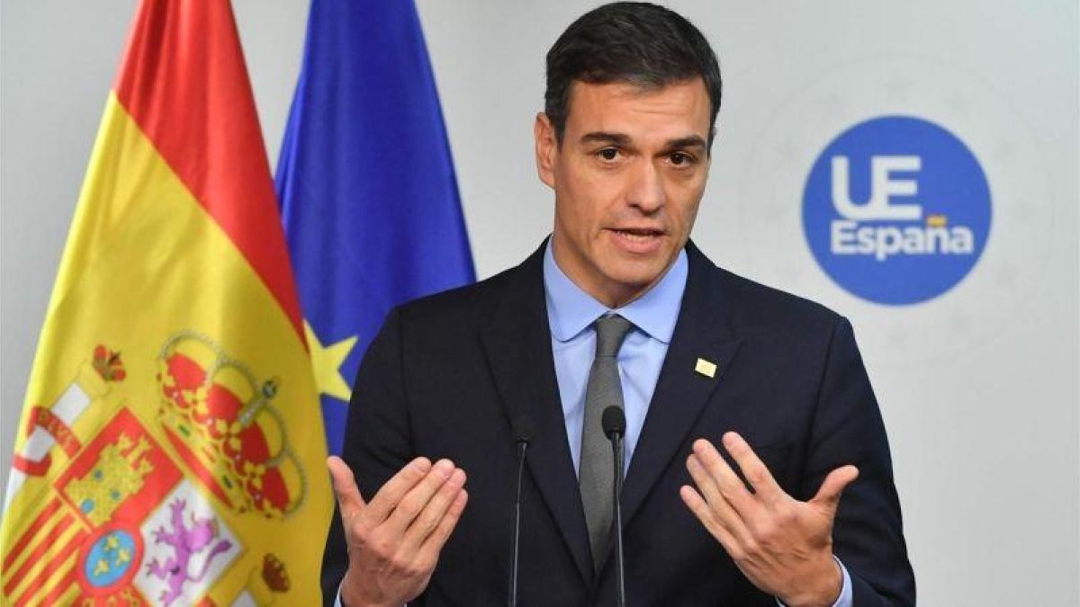 El presidente del Gobierno, Pedro Sánchez.-AFP EMMANUEL DUNAND
