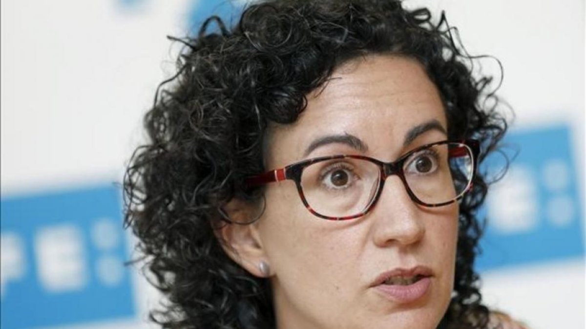 La portavoz de Junts pel Sí, Marta Rovira-ANDREU DALMAU