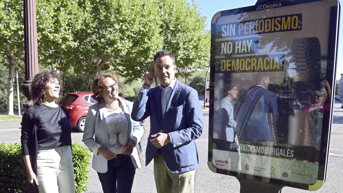 La campaña puede verse en 30 mupis de Burgos, así como en las cuatro pantallas digitales de la ciudad. ICAL