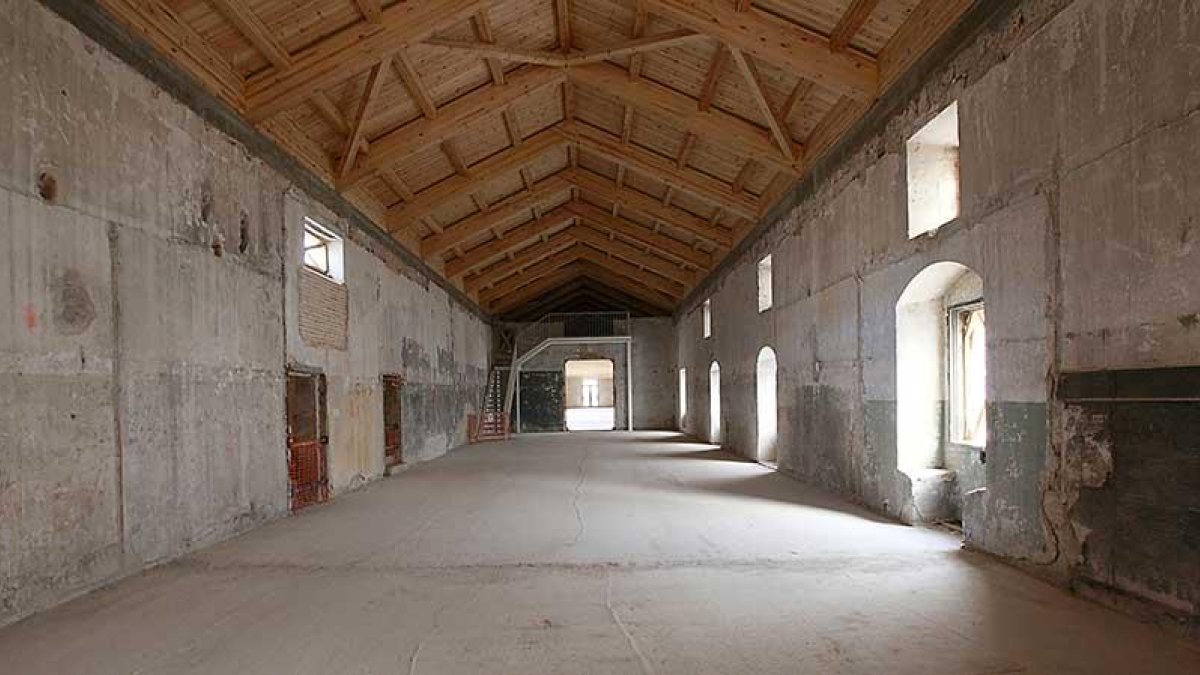 Interior del Hospital de la Concepción.-RAÚL G. OCHOA