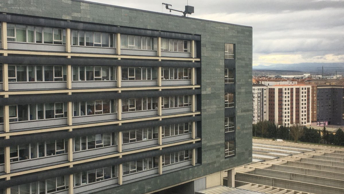 Imagen del Hospital Universitario de Burgos. ECB