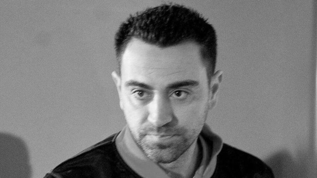 El futbolista Xavi Hernández.-ROBIN TOWNSEND