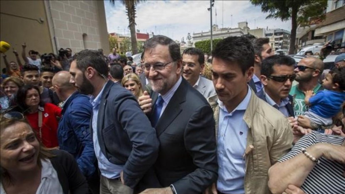 El presidente del Gobierno en funciones, Mariano Rajoy.-MIGUEL LORENZO