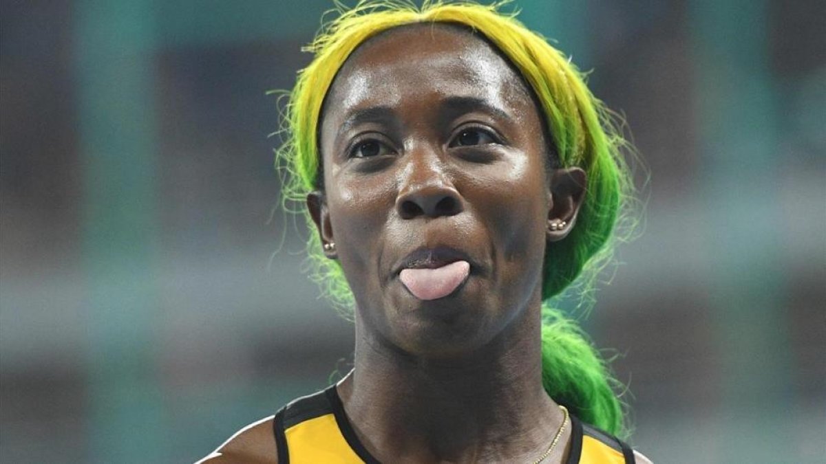 Shelly-Ann Fraser-Pryce.-AFP / JOHANNES EISELE