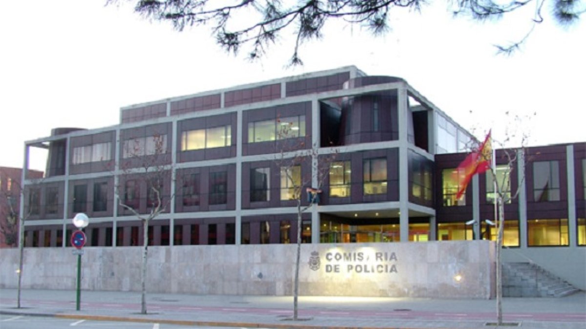 Imagen de la comisaría de Policía en Burgos. ECB