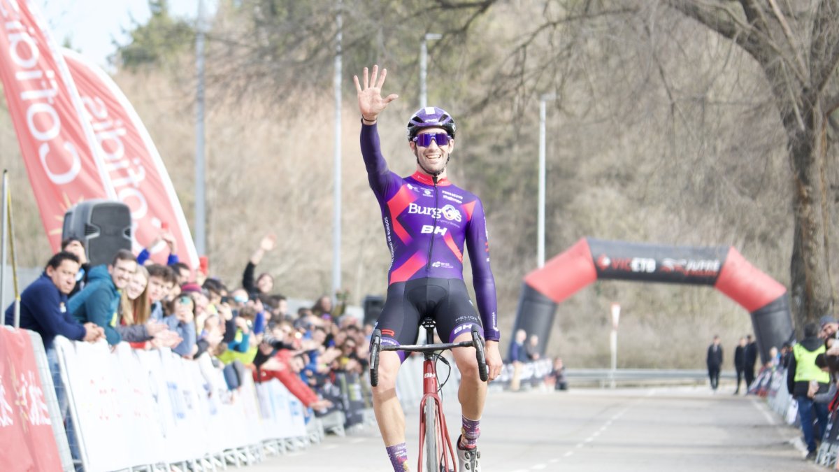 Orts celebra su quinto nacional en la meta de Vic. BURGOS BH