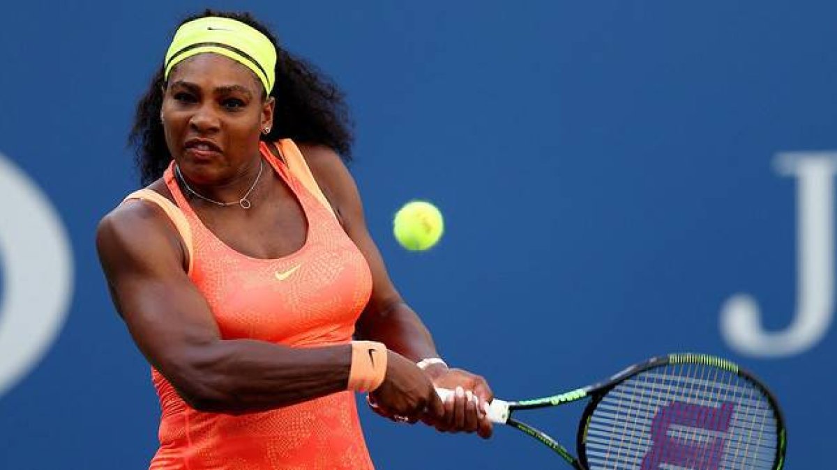 Serena Williams, durante un partido del Abierto de EEUU, el pasado 11 de septiembre.-AFP / CLIVE BRUNSKILL